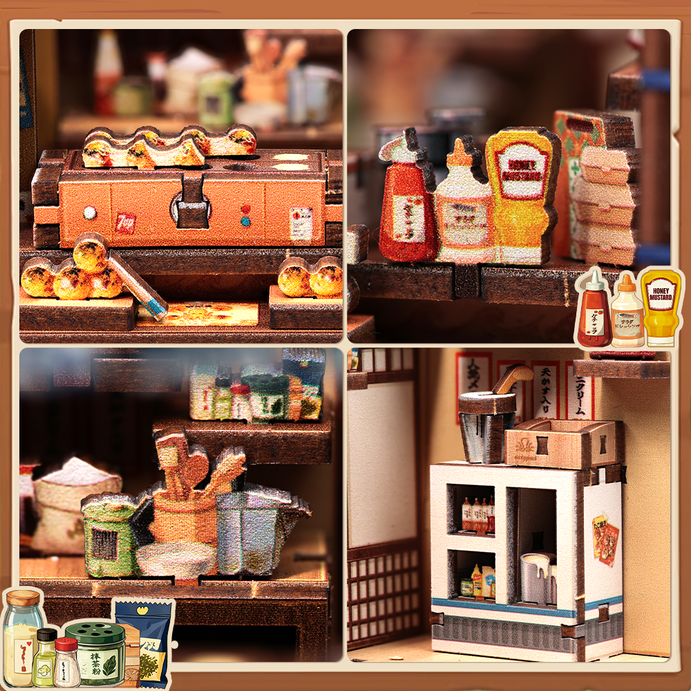 CUTEBEE Mini DIY House | Japanese Mini Store Series