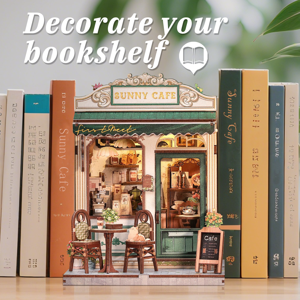 CUTEBEE DIY Miniature House |  Sunny Cafe