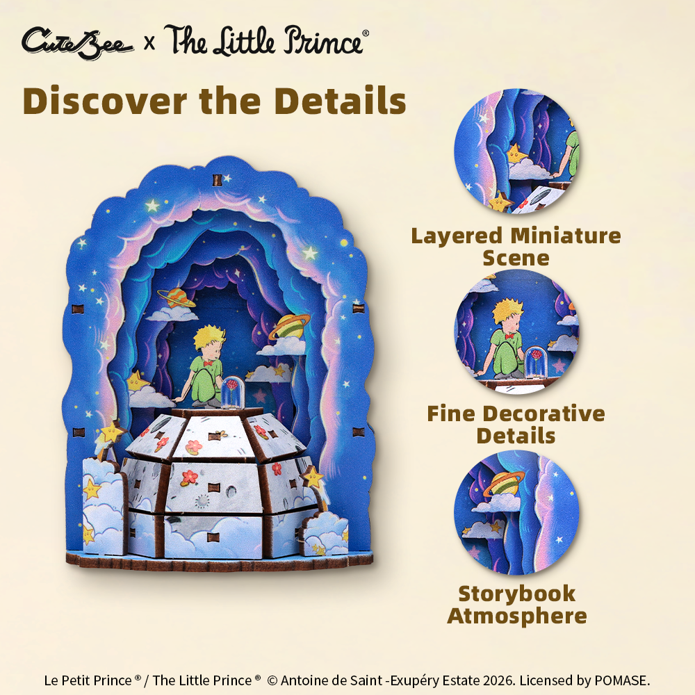 CUTEBEE X The Little Prince | DIY Fridge Magnet Kit