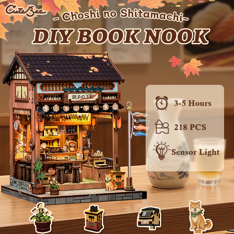 CUTEBEE DIY Miniature House | Choshi no Shitamachi