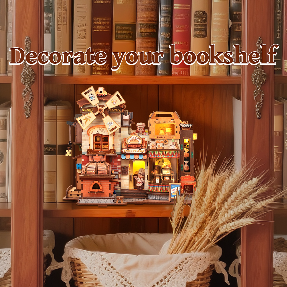 CUTEBEE DIY Miniature House |Bread Factory