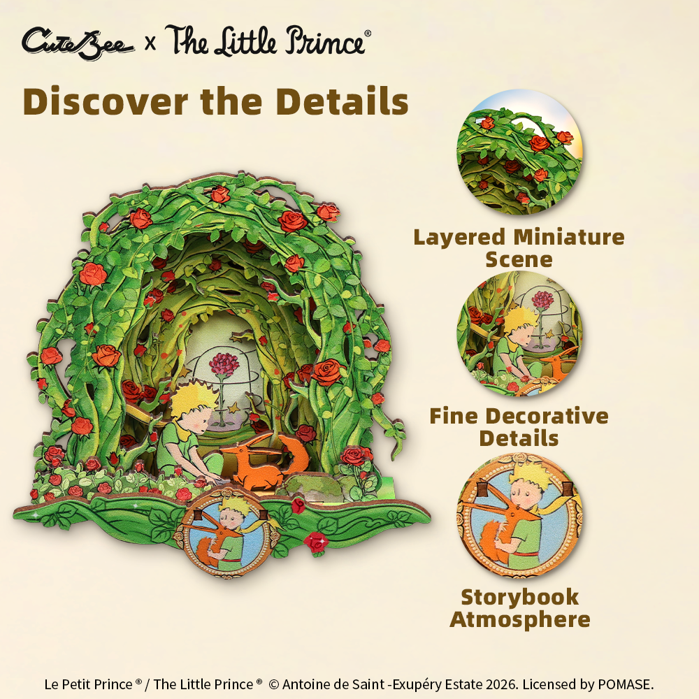CUTEBEE X The Little Prince | DIY Fridge Magnet Kit
