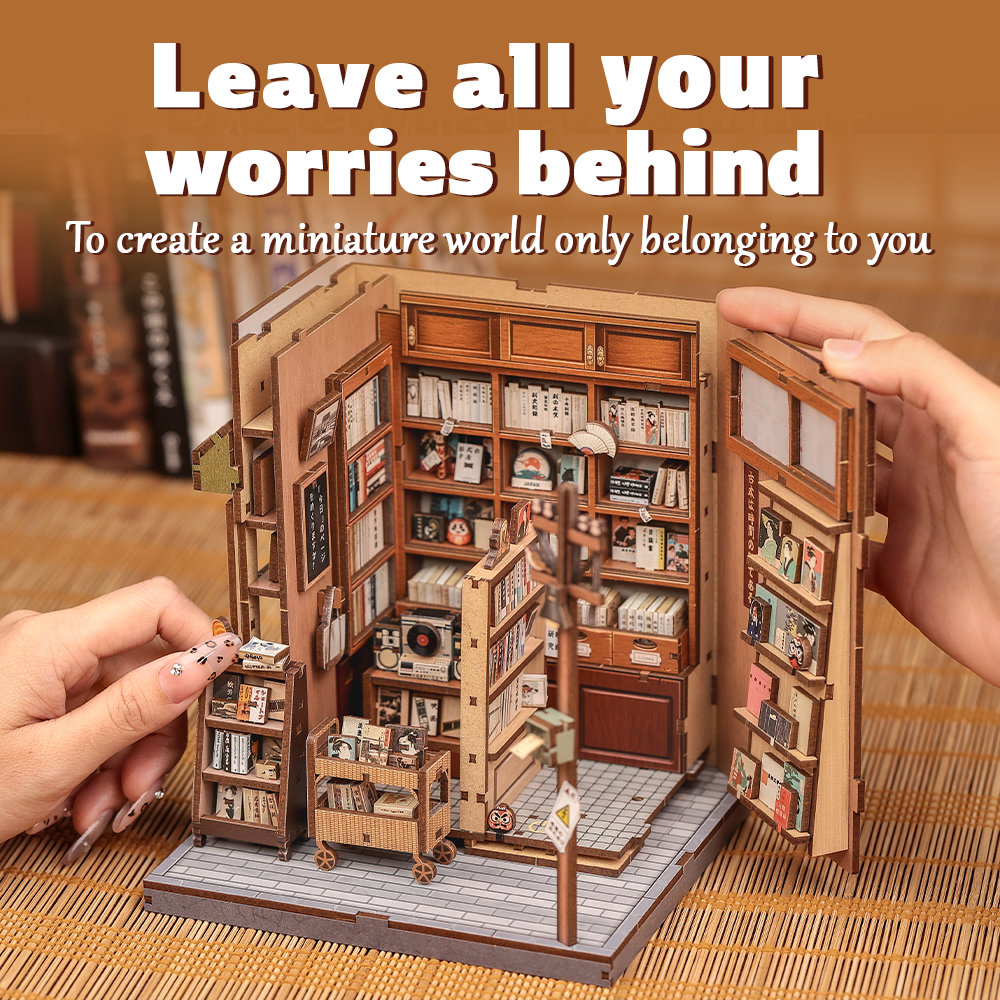 CUTEBEE DIY Miniature House | Antique bookery of Kyoto