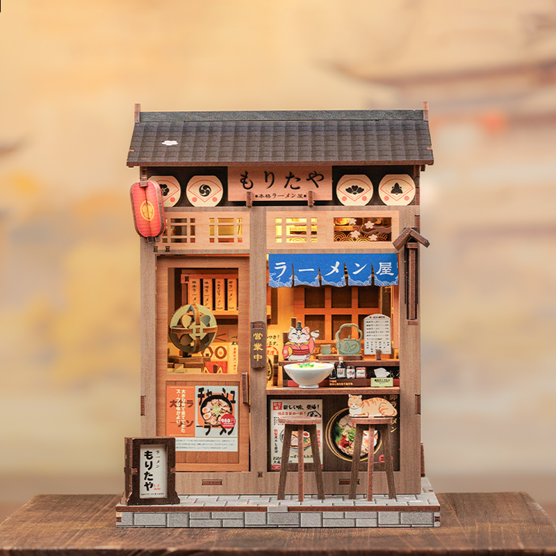 CUTEBEE DIY Book Nook Kit - Mrs. Hunt Bakery Miniature Dollhouse For Adults & Teens