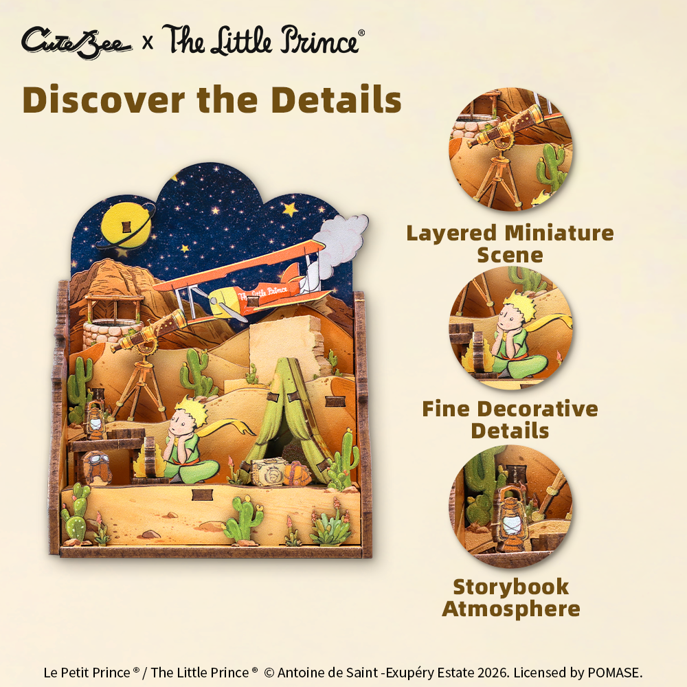 CUTEBEE X The Little Prince | DIY Fridge Magnet Kit