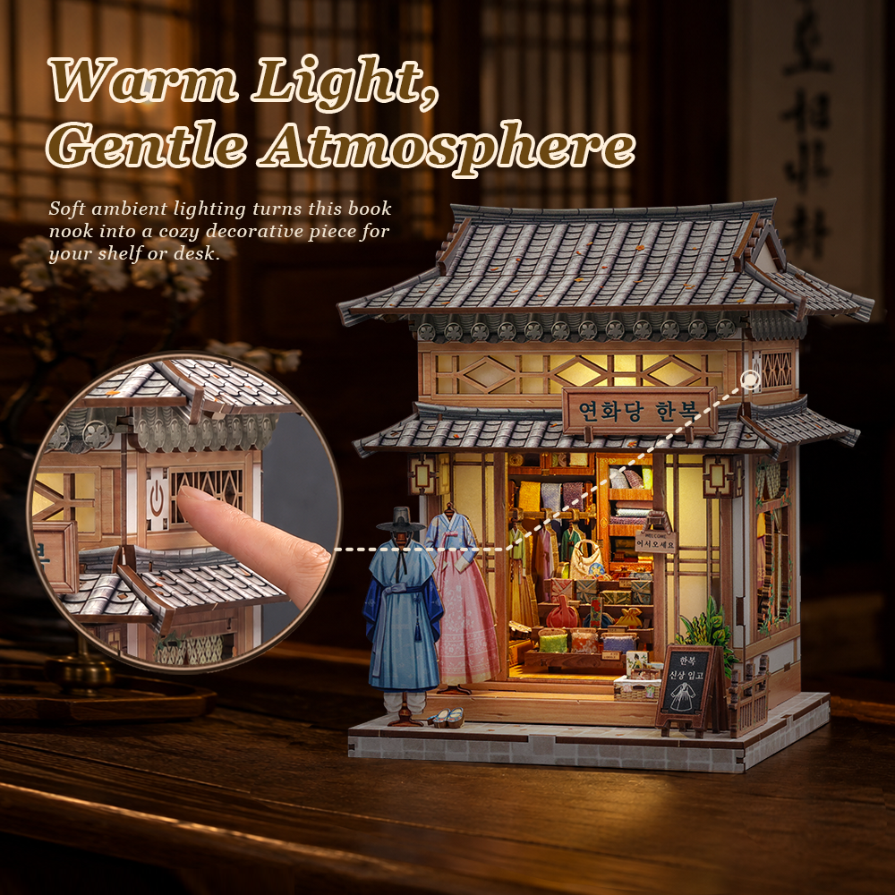 CUTEBEE DIY Miniature House | Lotus Hall Hanbok Studio