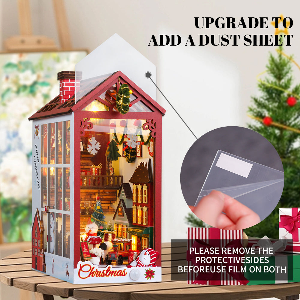 Christmas Book Nook Kit: Day 1 