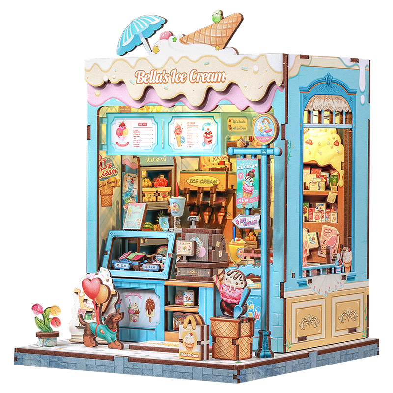 CUTEBEE DIY Miniature House | Bella's Ice Cream