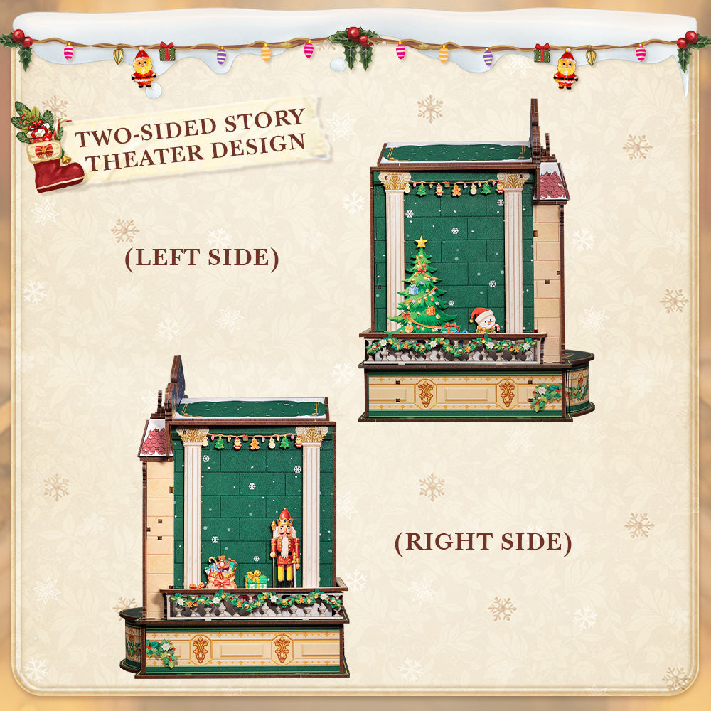 CUTEBEE DIY Miniature Theater Kits | The Nutcracker’s Dreamscape Adventure