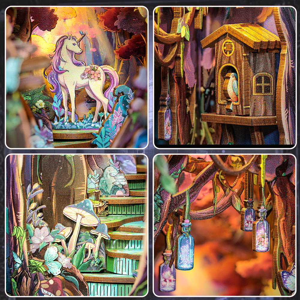 CUTEBEE DIY Book Nook Kit | The Grace of The Forest