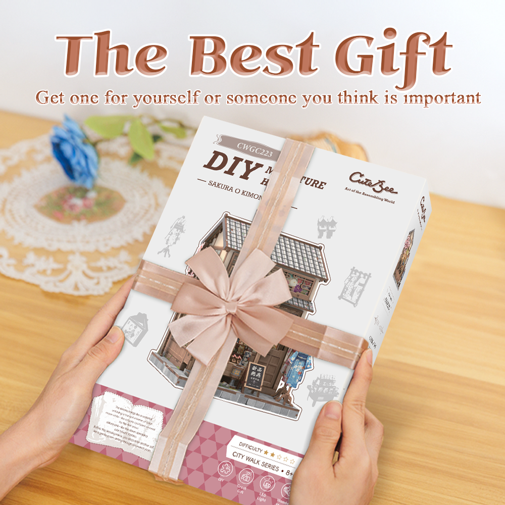 CUTEBEE DIY Miniature House | Sakura o kimono shop