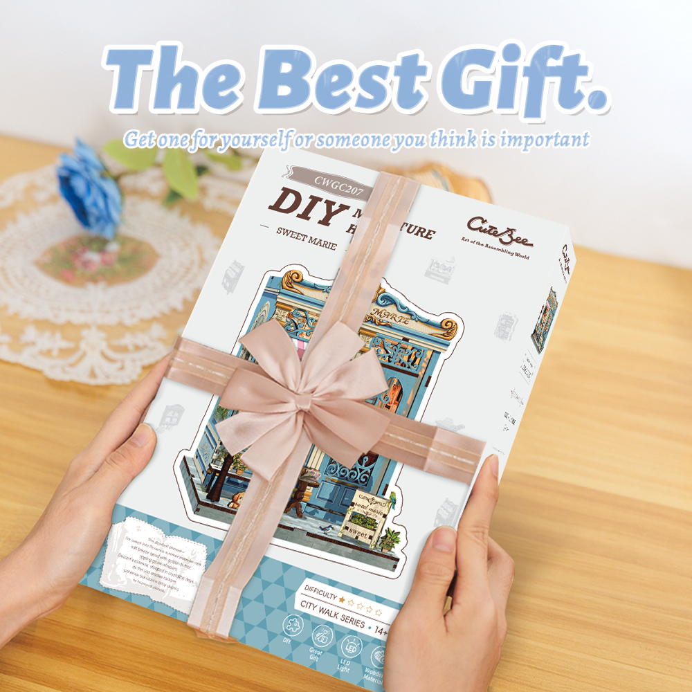 CUTEBEE DIY Miniature House |  Sweet Marie