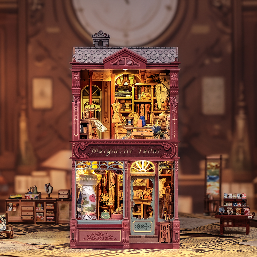 CUTEBEE DIY Book Nook Kit | Marguerite Tailor