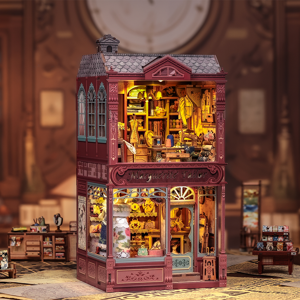 CUTEBEE DIY Book Nook Kit | Marguerite Tailor