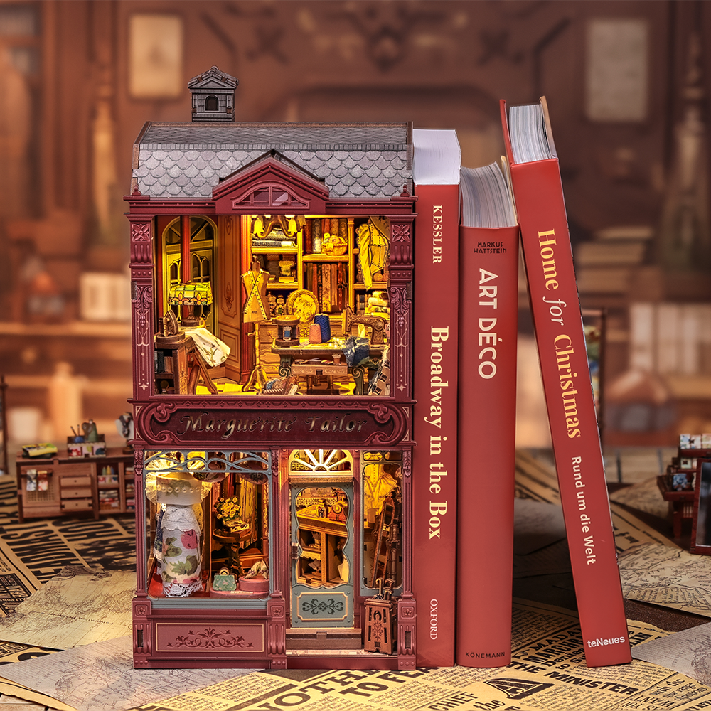 CUTEBEE DIY Book Nook Kit | Marguerite Tailor