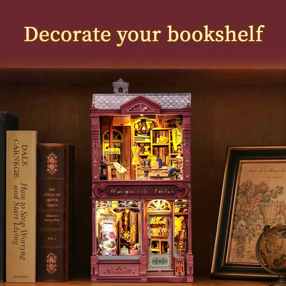 CUTEBEE DIY Book Nook Kit | Marguerite Tailor