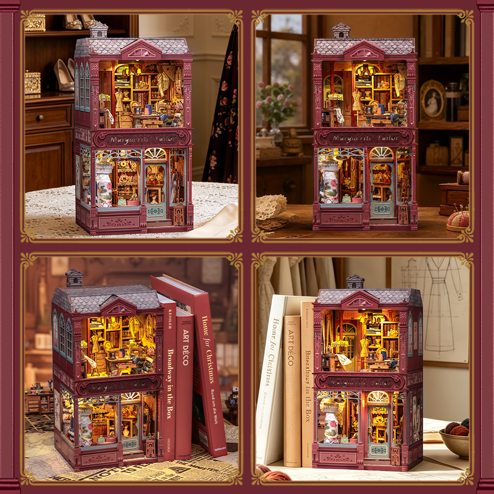 CUTEBEE DIY Book Nook Kit | Marguerite Tailor