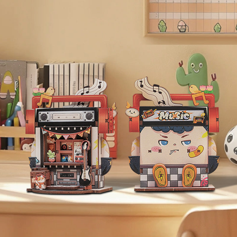 CUTEBEE Mini Store Series | TaleBox Corner-Record Store