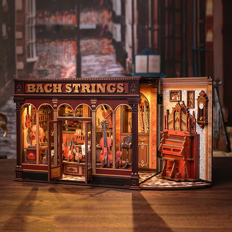 CUTEBEE DIY Miniature House | Bach Strings