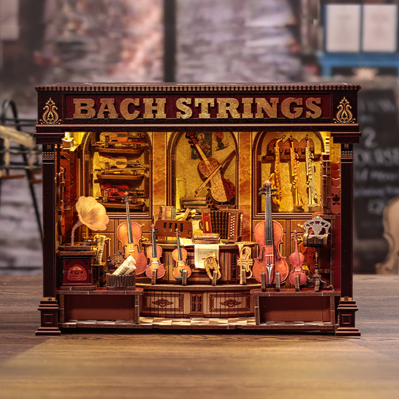 CUTEBEE DIY Miniature House | Bach Strings