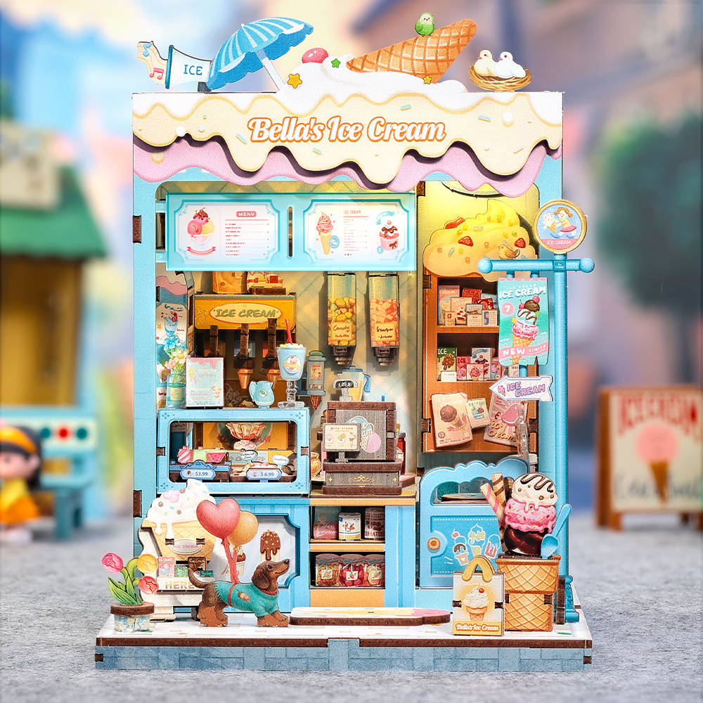 CUTEBEE DIY Miniature House | Bella's Ice Cream
