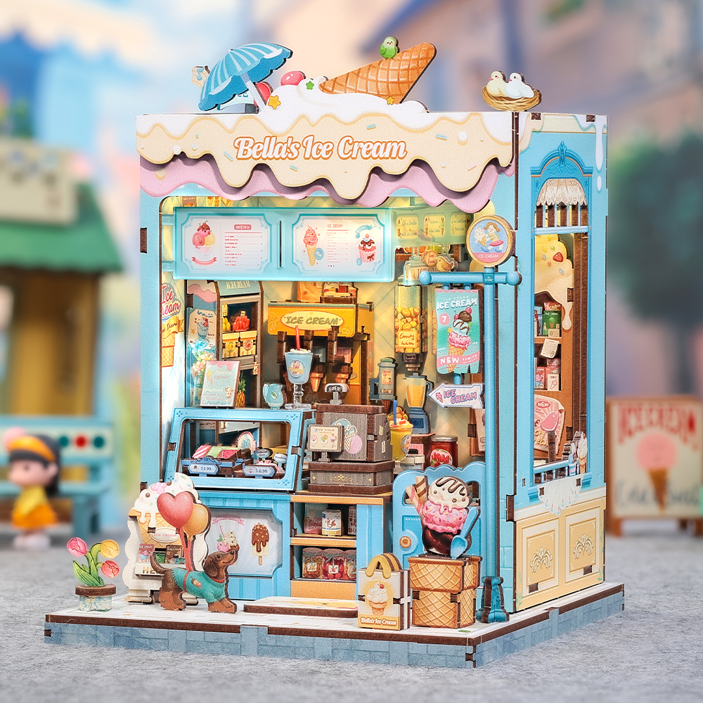 CUTEBEE DIY Miniature House | Bella's Ice Cream
