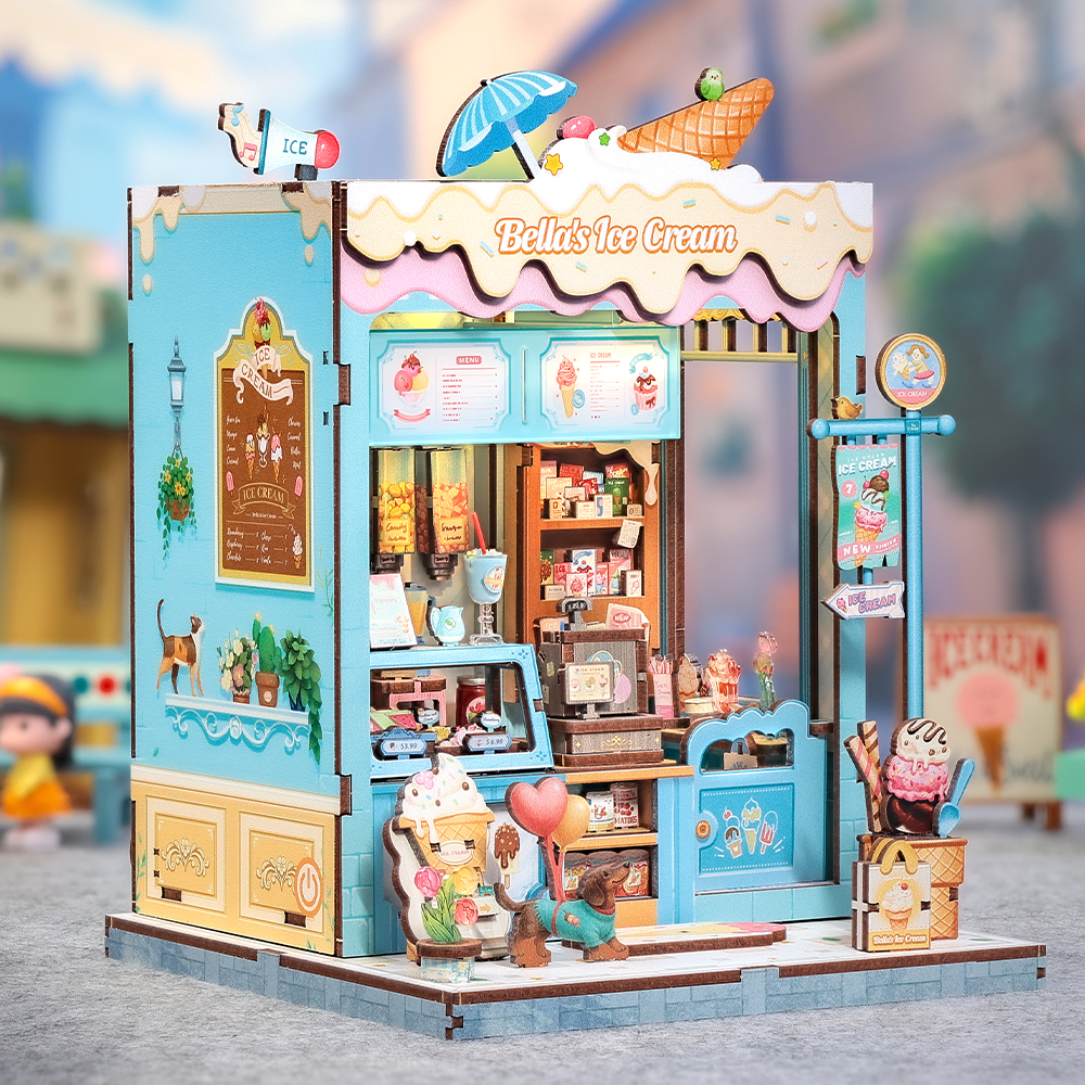 CUTEBEE DIY Miniature House | Bella's Ice Cream