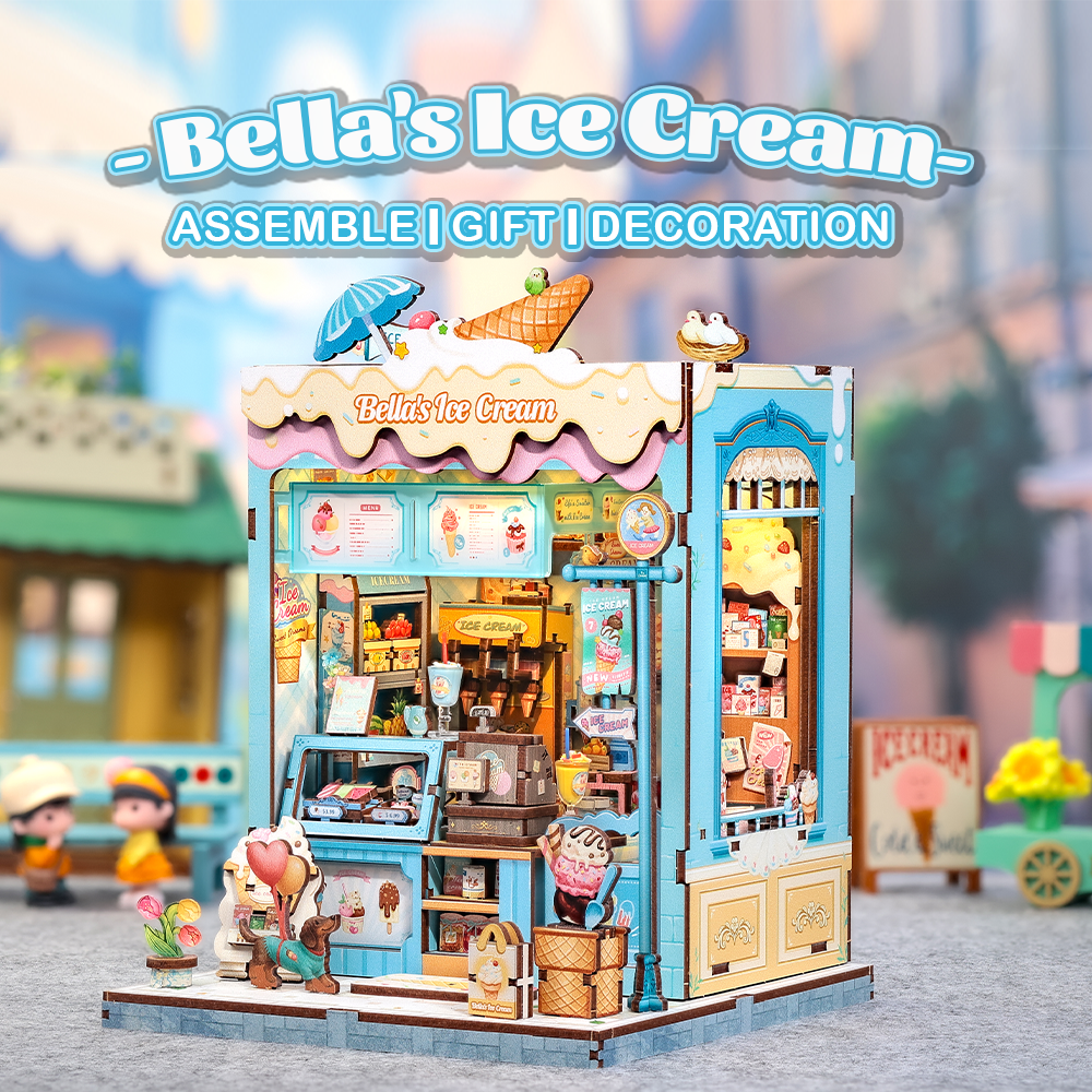 CUTEBEE DIY Miniature House | Bella's Ice Cream