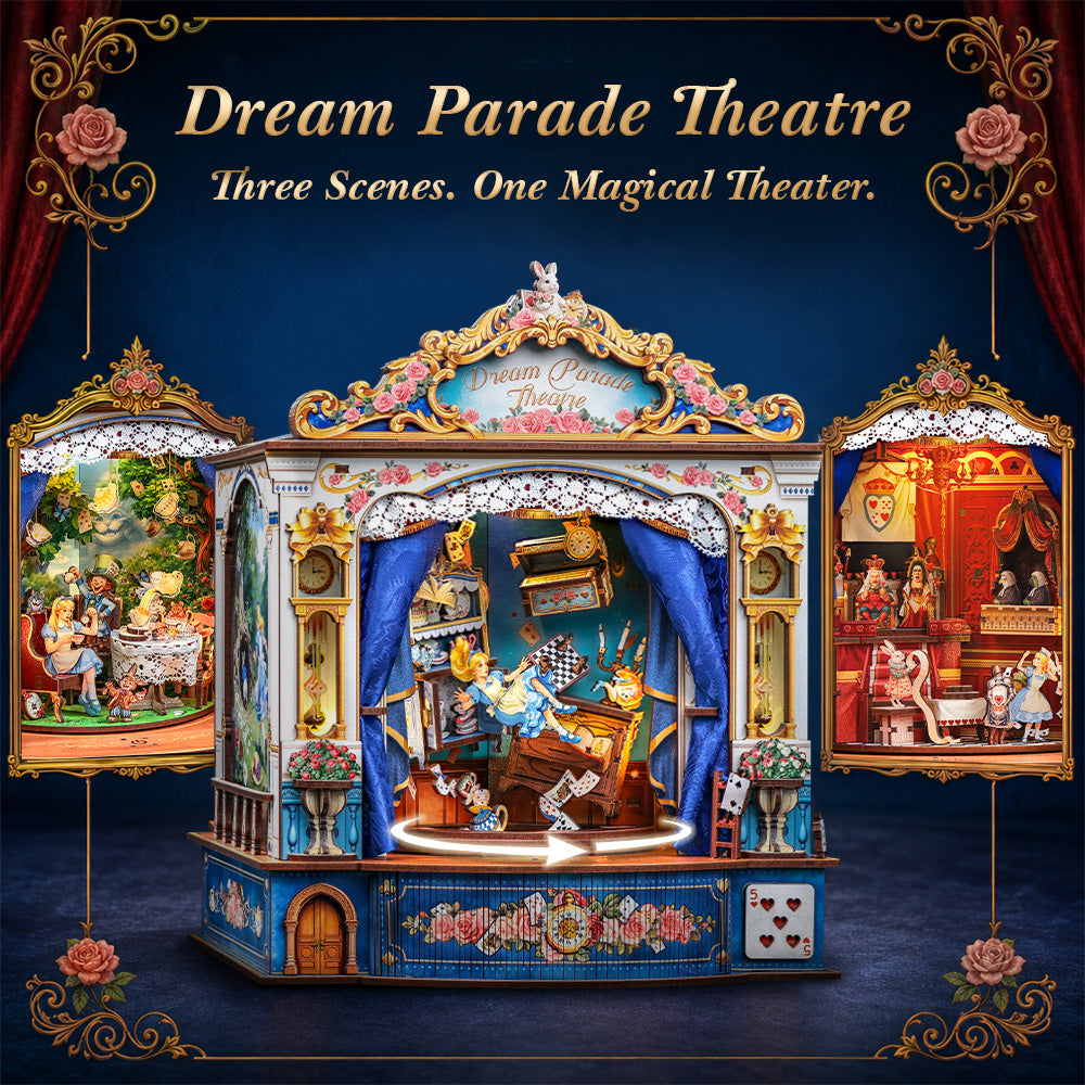 CUTEBEE DIY Miniature Theater Kits | Dream Parade Theatre