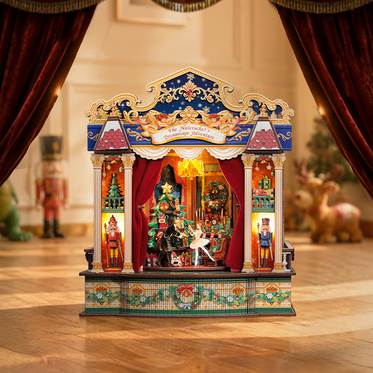 CUTEBEE DIY Miniature Theater Kits | The Nutcracker’s Dreamscape Adventure
