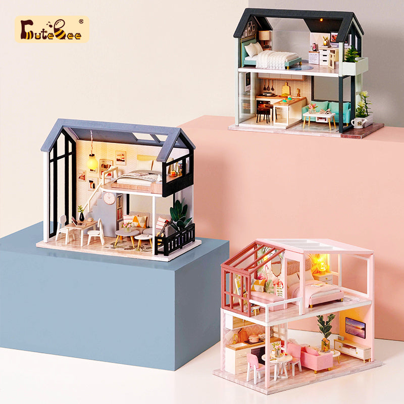 CUTEBEE 1:24 DIY Dollhouse Kit (Apartment)