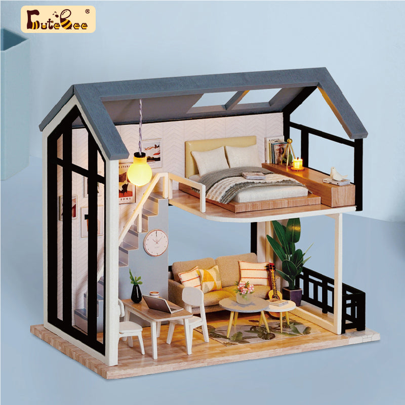 CUTEBEE 1:24 DIY Dollhouse Kit (Apartment)