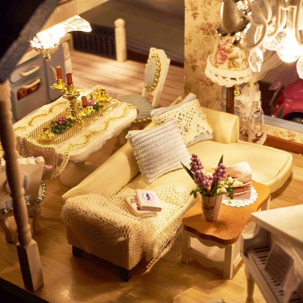 CUTEBEE 1:24 Dollhouse Kit (PROVENCE LAVENDER)
