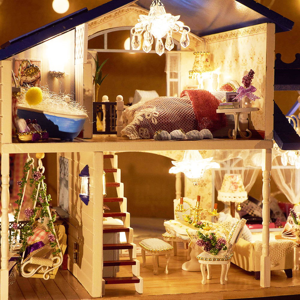 CUTEBEE 1:24 Dollhouse Kit (PROVENCE LAVENDER)
