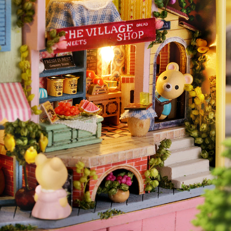 CUTEBEE 1: 24 DIY Dollhouse Kit（Box theater 2）