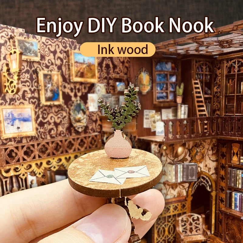 CUTEBEE DIY Book Nook Kit (Eternal Bookstore)