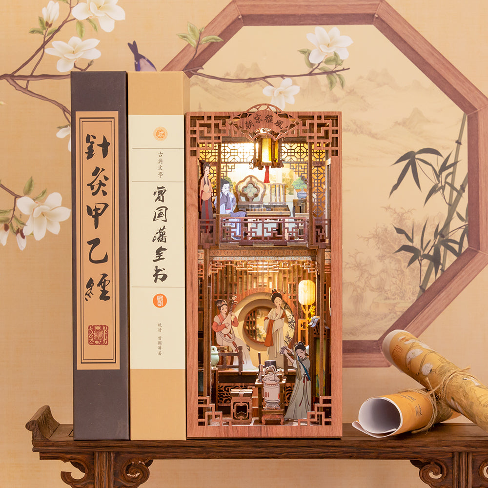 CUTEBEE DIY Book Nook Kit (Elegant Song Dynasty)